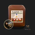 Produktbild: 10L B-Carbolin Holz Lasur inkl. Pinsel Braun Gartenlasur Zaunlasur Innen AußenUV