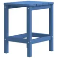Produktbild: vidaXL Adirondack-Gartentisch Meeresblau 38x38x46 cm HDPE