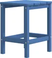 Produktbild: vidaXL Adirondack-Gartentisch Meeresblau 38x38x46 cm HDPE