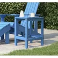 Produktbild: Adirondack-Gartentisch Meeresblau 38x38x46 cm hdpe Vidaxl
