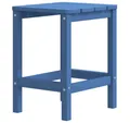 Produktbild: vidaXL Gartentisch Adirondack-Gartentisch Meeresblau 38x38x46 cm HDPE (1-St)