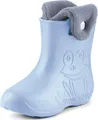 Produktbild: Ladeheid Eva Kinder Jungen Mädchen Gummistiefel Regenschuhe gefüttert LA-CA-04 (Hellblau, 32/33 EU)