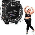 Produktbild: K-MART Smart Hula Ring Hoops, gewichteter Hula Circle 24, Abnehmbarer Fitnessring mit 360-Grad-Auto-Spinning-Ball, Gymnastik, Massage, Fitness für Erwachsene zur Gewichtsabnahme