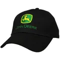 Produktbild: John Deere Herren Basecap Schwarz mit grünem Logo
