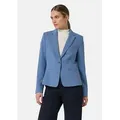 Produktbild: comma Jackenblazer Indoor-Blazer Antaillierter Kurzblazer mit Reverskragen blau 40 EU