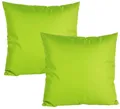 Produktbild: JACK Kissenbezüge 2er Set 50x50cm Outdoor Wasserfest, (2 Stück), 2x Kissenhülle, strapazierfähig, wasserabweisend, Innen & Außen