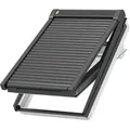 Produktbild: NEU: VELUX Solar-Rollladen SSL MK08 0000K Dunkelgrau | Slim-Design (Direkte Flügelmontage)