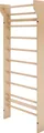 Produktbild: GORILLA SPORTS® Sprossenwand - 195 x 80 x 14cm cm, bis 100 kg Belastbar, mit 10 Sprossen, zur Wandmontage, aus Holz - Klettergerüst, Kletterwand, Fitness Turnwand, Schwedische Leiter