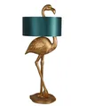 Produktbild: Stehleuchte Flamingo Figur Gold Stehlampe Bodenlampe Standlampe Wohnzimmer neu