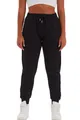 Produktbild: COMEOR Jogginghose Damen Baumwolle – Sporthose Frauen Trainingshose,Yogahose, Freizeithose Lang, Bequeme Laufhose mit Elastischem Rippbündchen, Jogging Sweatpants (Schwarz, XL)