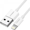 Produktbild: Ugreen Lightning zu USB-A 2.0 Kabel (2 m, USB 2.0, 5 W) (20730)