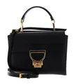 Produktbild: Coccinelle Leder Umhängetasche Abendtasche Arlettis Handbag Grainy Leather Noir schwarz