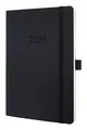 Produktbild: C2622 Sigel Wochenagenda Conceptum Liniert 2026 Schwarz A5 ~D~
