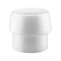 Produktbild: Schonhammerkopf SIMPLEX Kopf-D. 50mm Superplastik weiß mittelh.HALDER