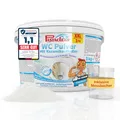 Produktbild: Pastaclean WC Pulver XXL 3 kg – Extra starker WC-Reiniger & Urinsteinentferner mit Pinienöl – Keramikaufheller & Bleaching-Effekt – Kalkreiniger & WC-Schaum gegen Urinstein, Kalk & Ablagerungen
