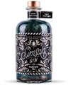 Produktbild: SIMSALA GIN MIT GLITZER by Flaschenpost – Handmade Zauber Gin mit Glitzer & Farbwechsel von blau zu grün verfeinert mit Feige – Limited Edition (0,5 l)