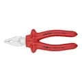 Produktbild: KNIPEX 03 07 200 Kombizange tauchisoliert VDE-geprüft verchromt 200 mm
