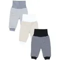 Produktbild: TupTam Pumphose TupTam Baby Jungen Lange Pumphose 3er Pack beige|blau|bunt|grau 80