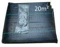 Produktbild: EXCOLO 20m² schwere Unkrautplane 150g/m² Unkrautvlies Plus 10 Erdanker Unkraut Stopp Bodengeweben für Steingarten Kunst Beet Erdbeer Pflanzung (20m² 2x10m 150g/m²)