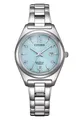 Produktbild: CITIZEN Eco-Drive Damen-Solaruhr Titan/Hellblau EW2601-81M