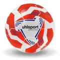 Produktbild: uhlsport 290 Ultra Lite Addglue Junior Kinder Fußball Spiel- und Trainingsball, für Kinder bis zu 10 Jahren, Fußball Kinder, weiß/Fluo orange/royal