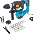 Produktbild: Bituxx 1800W Schlagbohrmaschine Bohrhammer Schlagbohrer Meißelhammer SDS + Zubehör MS-15820