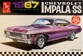 Produktbild: 1967 Chevrolet Impala SS Chevy 1:25 AMT Model Kit Bausatz AMT981