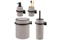 Produktbild: bremermann Badaccessoire-Set SAVONA 4tlg. Soft-Touch, 4 tlg.
