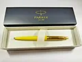 Produktbild: 24K.Vergoldet PARKER Kugelschreiber JOTTER gelb + Persönliche Gravur Geschenk