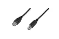 Produktbild: ASSMANN USB 2.0 Anschlusskabel, USB-A - USB-B Stecker, 1,8 m
