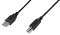 Produktbild: DIGITUS USB 2.0 Anschlusskabel, USB-A - USB-B Stecker, 1,8 m