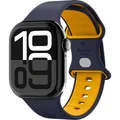 Produktbild: Spigen - Nano Pop - Apple Watch 1/2/3/4/5/6/7/8/9/10/SE/SE 2 (38/40/41/42mm) - Blueberry Navy (42 mm, Kunststoff, Silikon) (AMP09325)