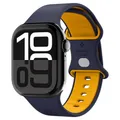Produktbild: Spigen Nano Pop Strap für Apple Watch 40/41/42 mm - Marineblau/Orange