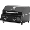 Produktbild: Taino - Platinum Compact Dark Tischgrill 2 Brenner Gasgrill Kompakt Camping Bbq