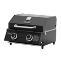 Produktbild: B-Ware TAINO PLATINUM COMPACT DARK Tischgrill 2 Brenner Gasgrill Camping BBQ