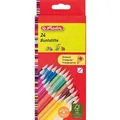 Produktbild: Herlitz 10412039 24 Buntstifte Dreikant, 24 Stück
