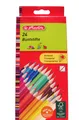 Produktbild: herlitz 24 Buntstifte Dreikant Farbstifte Malstifte Dreikantbuntstifte 24-Pack