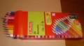 Produktbild: 24 Buntstifte Herlitz Dreikant farbig Farben bunte Bleistifte Neu