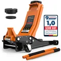 Produktbild: Wagenheber hydraulisch 3T Flach Rangierwagenheber Autoheber 75-505mm orange #1