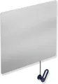 Produktbild: HEWI Kippspiegel Ser 801 m. Seiluml., B:600mm H:540mm stahlblau