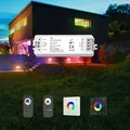 Produktbild: HEXIM 12-48V LED Controller & Fernbendienung - Smart Home & Phone Sprachsteuerung Alexa Google Assistant (modellabhängig) - 3 in 1 Controller - einfarbig RGB RGBW (V3 3CH Controller)