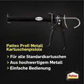 Produktbild: Loctite Kartuschenpistole H16 aus Metall, für Kartuschen, schwarz/silber, 1 Stk.