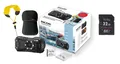 Produktbild: Ricoh WG-80 schwarz wasserdicht +Zubehörpaket: 2. Akku+32GB+Tasche+Trageschlaufe