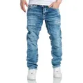 Produktbild: Amaci&Sons Stretch-Jeans Raleigh Jeans Regular Slim blau W30/L32