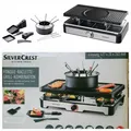 Produktbild: Silvercrest Fondue-Raclettegrill-Kombination  SRGF 1400 A1 für 8 Personen