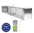 Produktbild: Petigi Lebendfalle Tierfalle Lebendfalle Fuchsfalle Marderfalle 150 x 34 x 34 cm Stable
