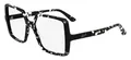 Produktbild: KARL LAGERFELD KL6169 013 MARBLE BLACK/BLACK 54/17/140 Damen Brillen