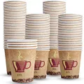 Produktbild: MaxxCore® Kaffeebecher To Go Pappe 230ml 50er Pack - Cappuccinotassen Pappbecher Einweg für Kaffee & Tee - Einwegbecher für Heißgetränke - Recyclebare Papp Becher für Party, Picknick oder Unterwegs