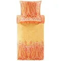 Produktbild: Bassetti Bettwäsche Mergellina, Orange, Textil, Paisley, 200x200 cm, Textiles Vertrauen - Oeko-Tex®, 100% feinster Baumwollsatin mit Seiden-Finish, Schlaftextilien, Bettwäsche, Bettwäsche, Satin-Bettwäsche