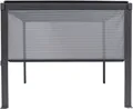 Produktbild: MIRADOR 80/88 Windschutz 3 m Polyester PVC Anthrazit für Solid und Basic Pergola